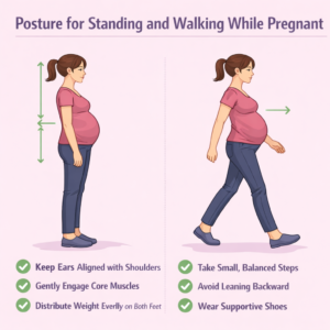 Posture during pregnancy