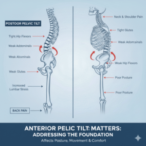 anterior and posterior pelvic tilt