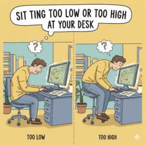 desk position